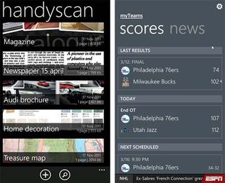 HandyScan Free and ESPN ScoreCenter