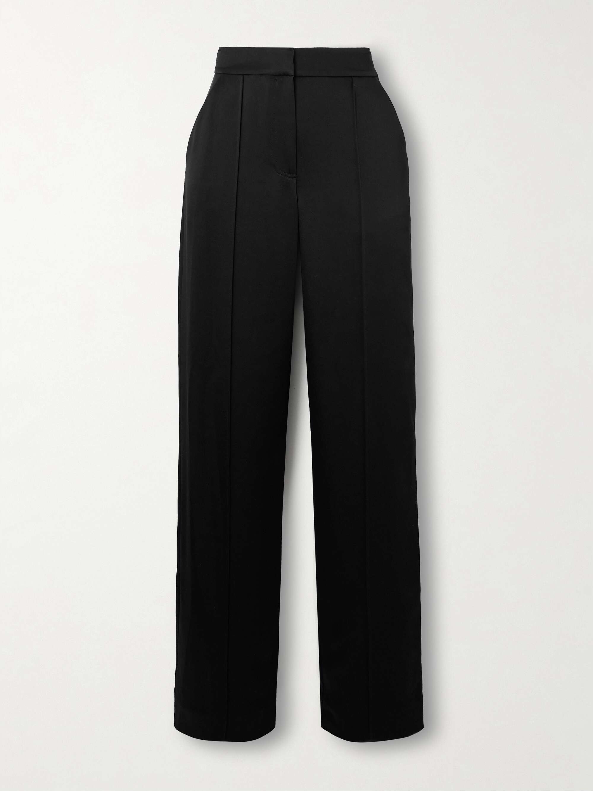 Kyra Satin Wide-Leg Pants