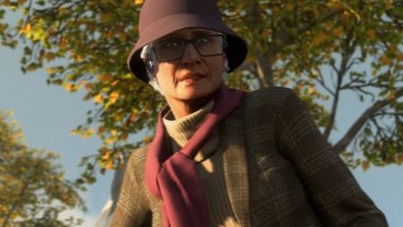 Watch Dogs Legion grandma in glasses