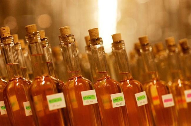 Krug's library of reserve wines, grand cuv&amp;eacute;e