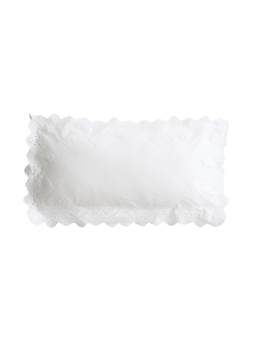 Lace-Trimmed Pillowcase