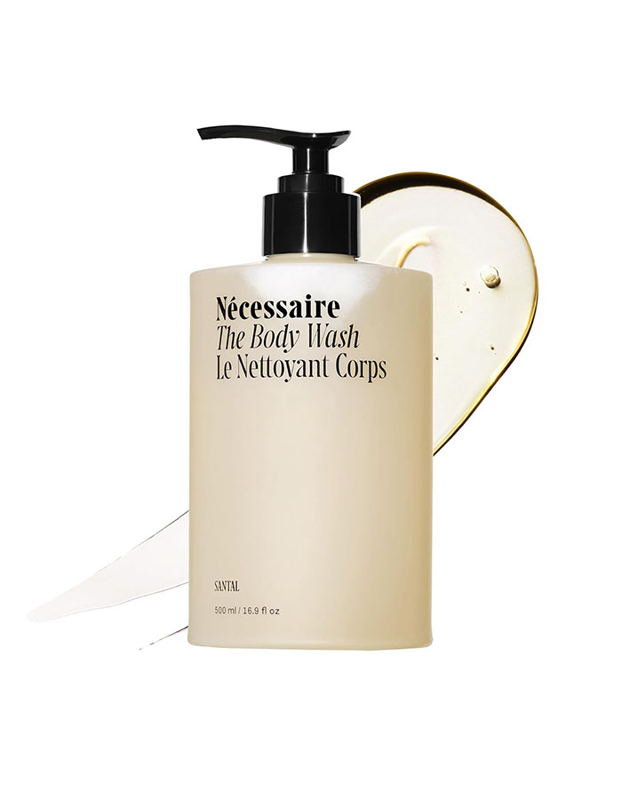Nécessaire the Body Wash Santal. Multi-Oil Shower Gel Body Wash for Women + Men. Non-Comedogenic + Hypoallergenic for Sensitive Skin With Niacinamide. 500ml/16.9 Fl Oz