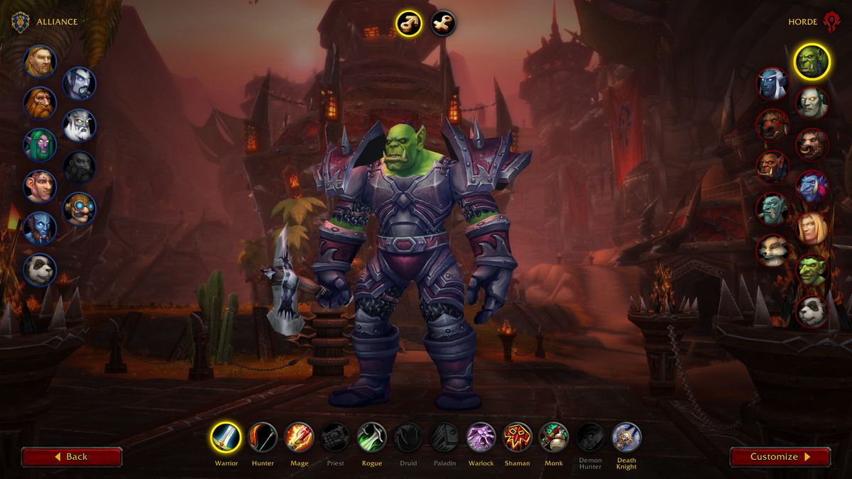 World of Warcraft is changing its character creation screen for the ...