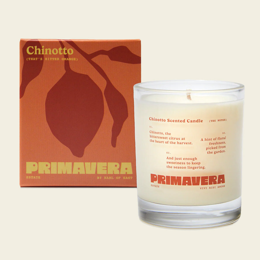 Primavera Estate by Earl of East | Soy Wax Candle - Chinotto - 250ml [8.5oz]