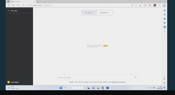 ChatGPT with Bing