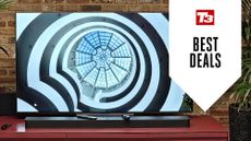 LG OLED C5 TV from the front