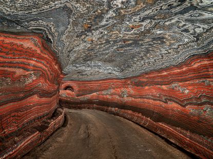 Uralkali Potash Mine, Berezniki, Russia, 2017, by Edward Burtynsky
