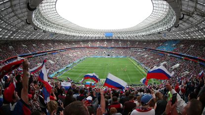 Spartak Stadium. 2018 FIFA World Cup Russia — RT