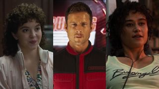 Sydney Sweeney stars in Christy, Glen Powell stars in The Running Man, and Katy O'Brian stars in Love Lies Bleeding.