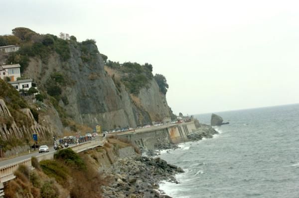Fantastic scenes on the coastline