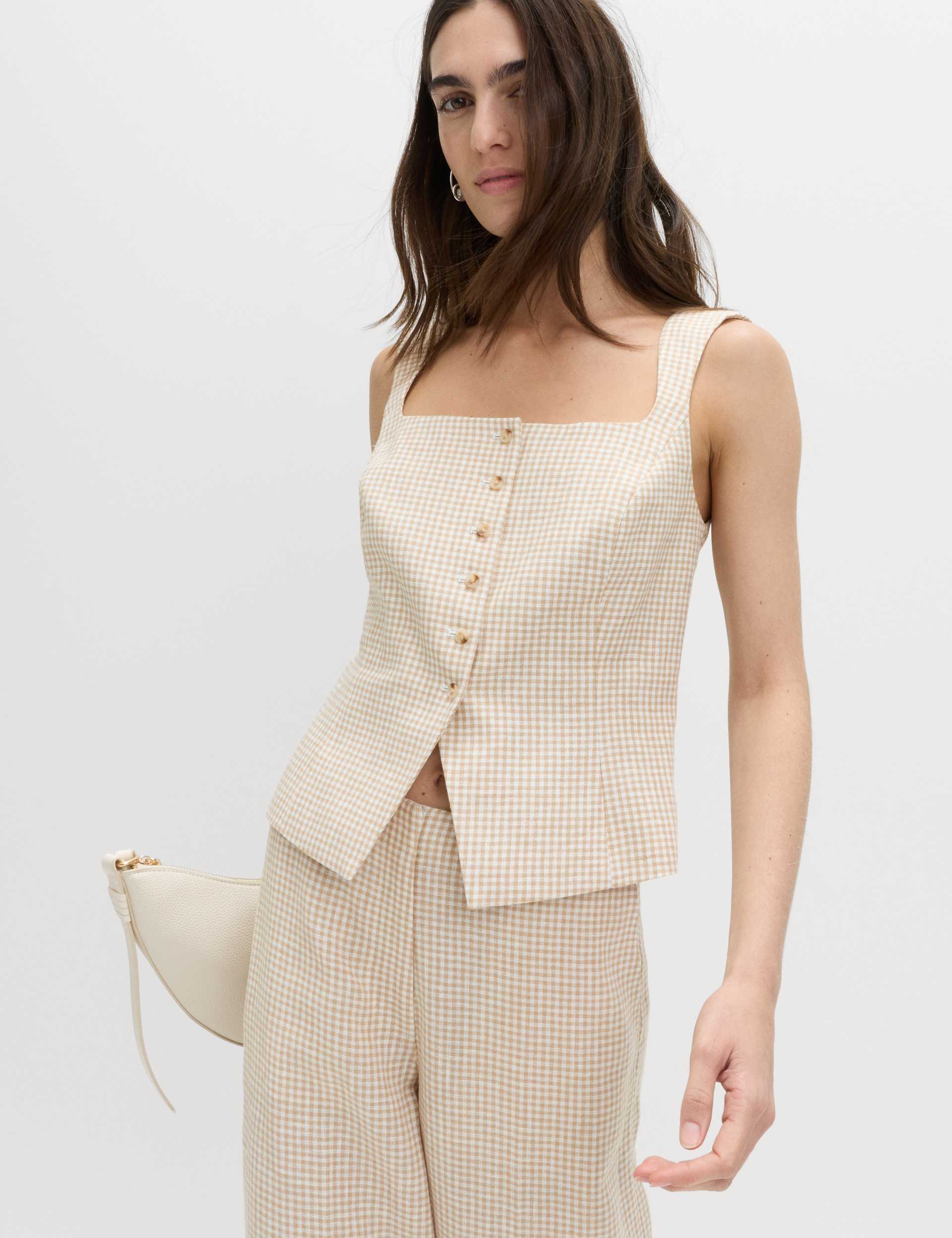Gingham Waistcoat &amp;amp; Trouser Set