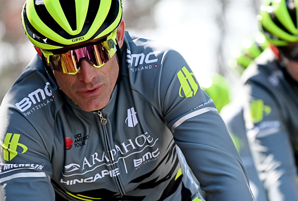 George Hincapie joined the Arapahoe-Hincapie p/b BMC riders during training camp