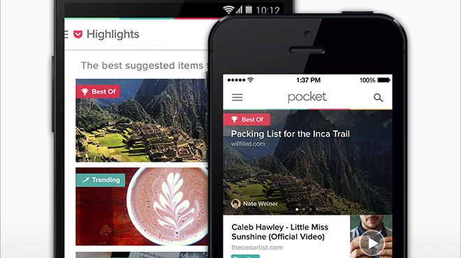 Pocket app gets better at organizing, discovering content with