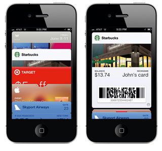Apple's Passbook (seen here on iOS 6) allows third-party apps to create tickets