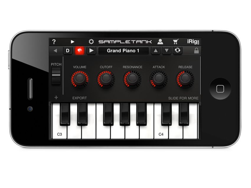 A selection of basic editing controls is available.