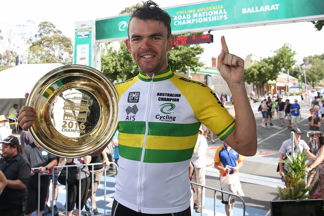 Number One: Jack Bobridge after his win