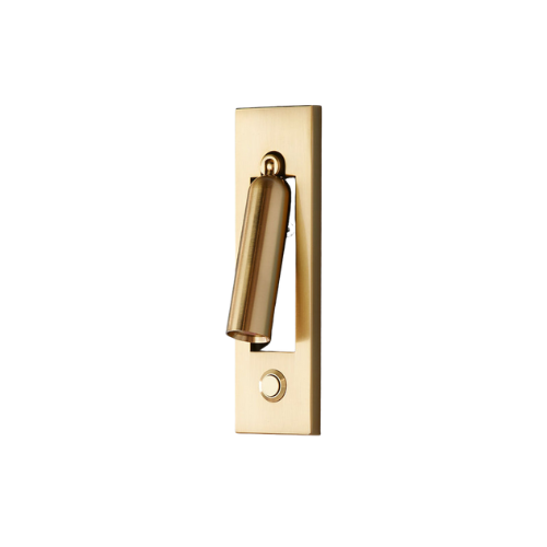 Niche Wall Light in an Antique Brass Finish