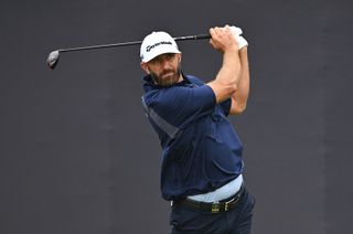 Dustin Johnson driver follow through