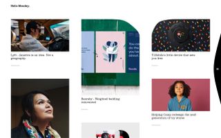 6 of the best new portfolio sites: Hello Monday