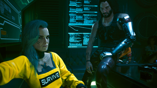 Cyberpunk 2077's Rogue and Johnny