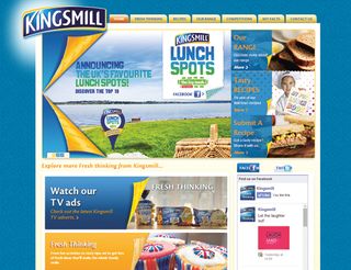 Sliced bread The Kingsmill Bread desktop and mobile websites share content using the Umbraco CMS, with user-agent specific templates