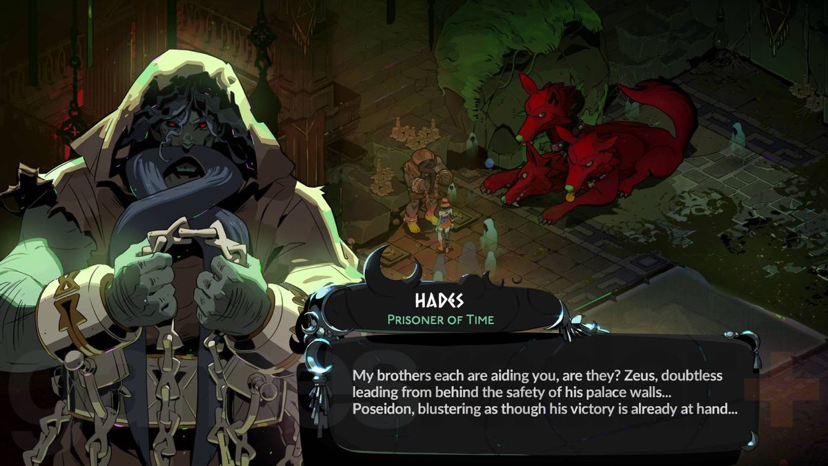 Hades 2 characters Hades Prisoner of Time and Cerberus updated artwork