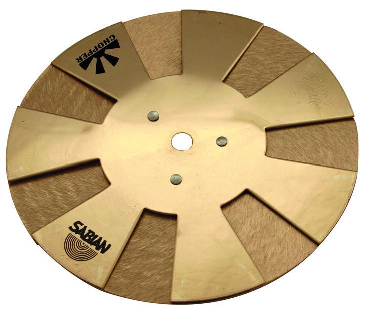 The Chopper comprises three bronze discs.