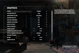 These are some of the settings for Rise of the Tomb Raider to hit 30 FPS on the Surface Pro with Core i7.