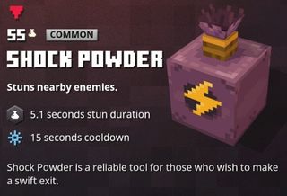 Minecraft Dungeons Shock Powder