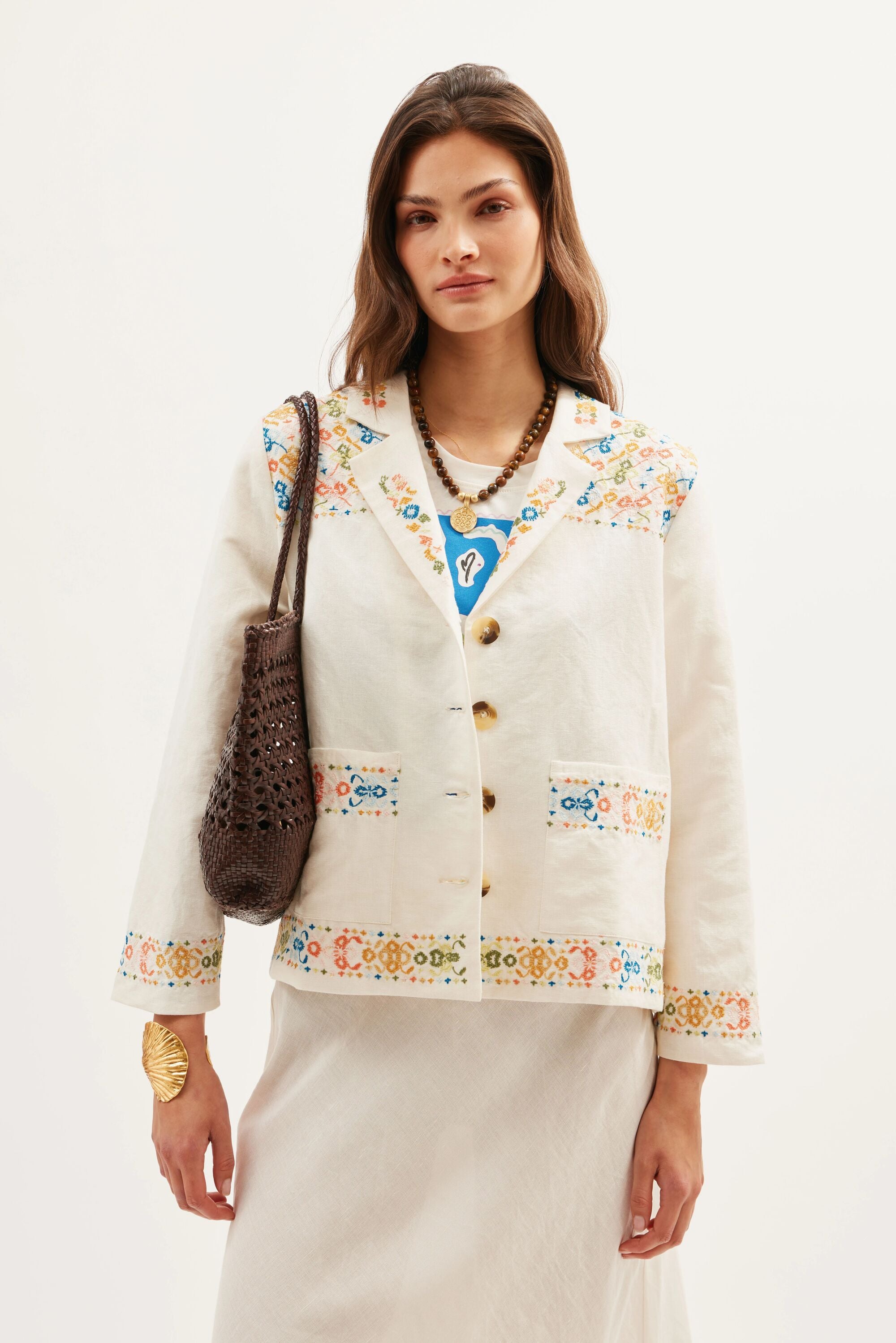 Taya - Ciara Embroidery Cream