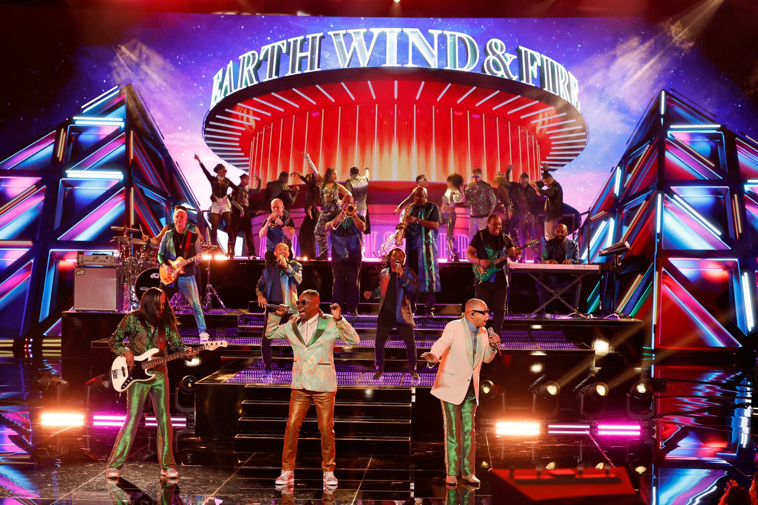 Earth Wind &amp; Fire performing in 2023