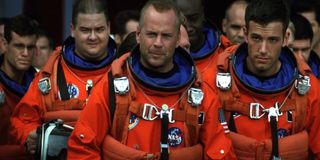 Bruce Willis and Ben Affleck in Armageddon