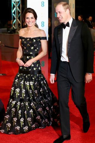 BAFTAs 2017 red carpet