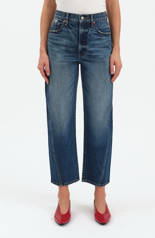 Westward High Waist Ankle Barrel Leg Jeans