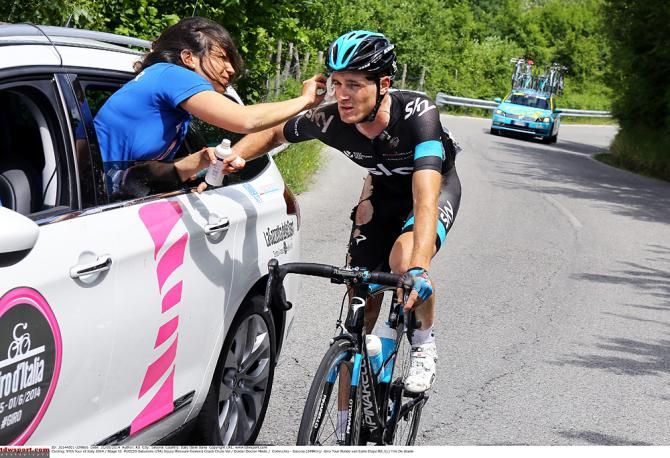 Salvatore Puccio (Sky) gets medical attention