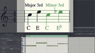 Music theory basics: understanding intervals, and how they define the distance in pitch between two notes
