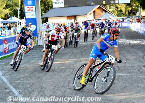 Marco Fontana (Italy) set a blistering pace from the gun