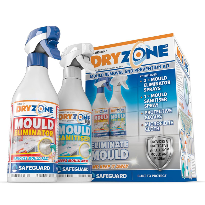 Dryzone Mould Remover and Prevention Kit