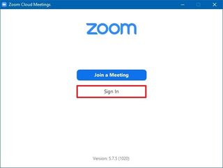 Install Zoom Windows 10