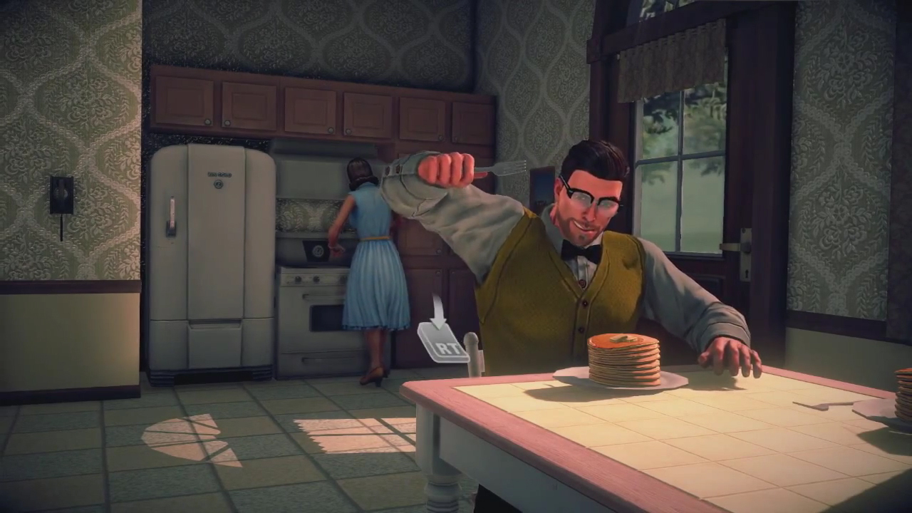 Eatin' pancakes (Saints Row 4)
