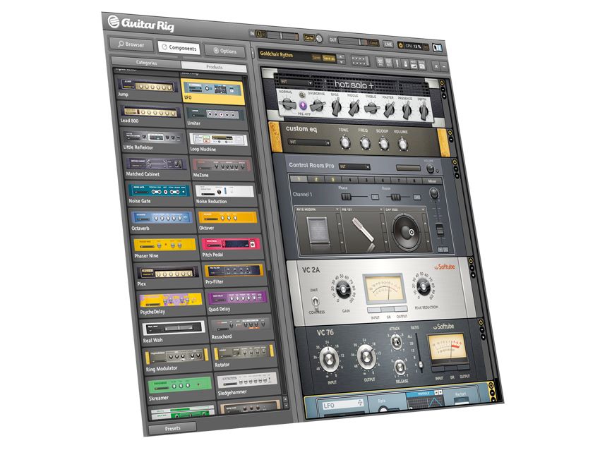 The misleadingly named Guitar Rig provides effects that stretch far beyond guitar processing.