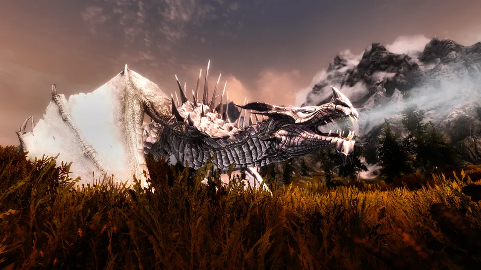 лучшие моды для скайрима: усиленные могучие драконы возрождаются