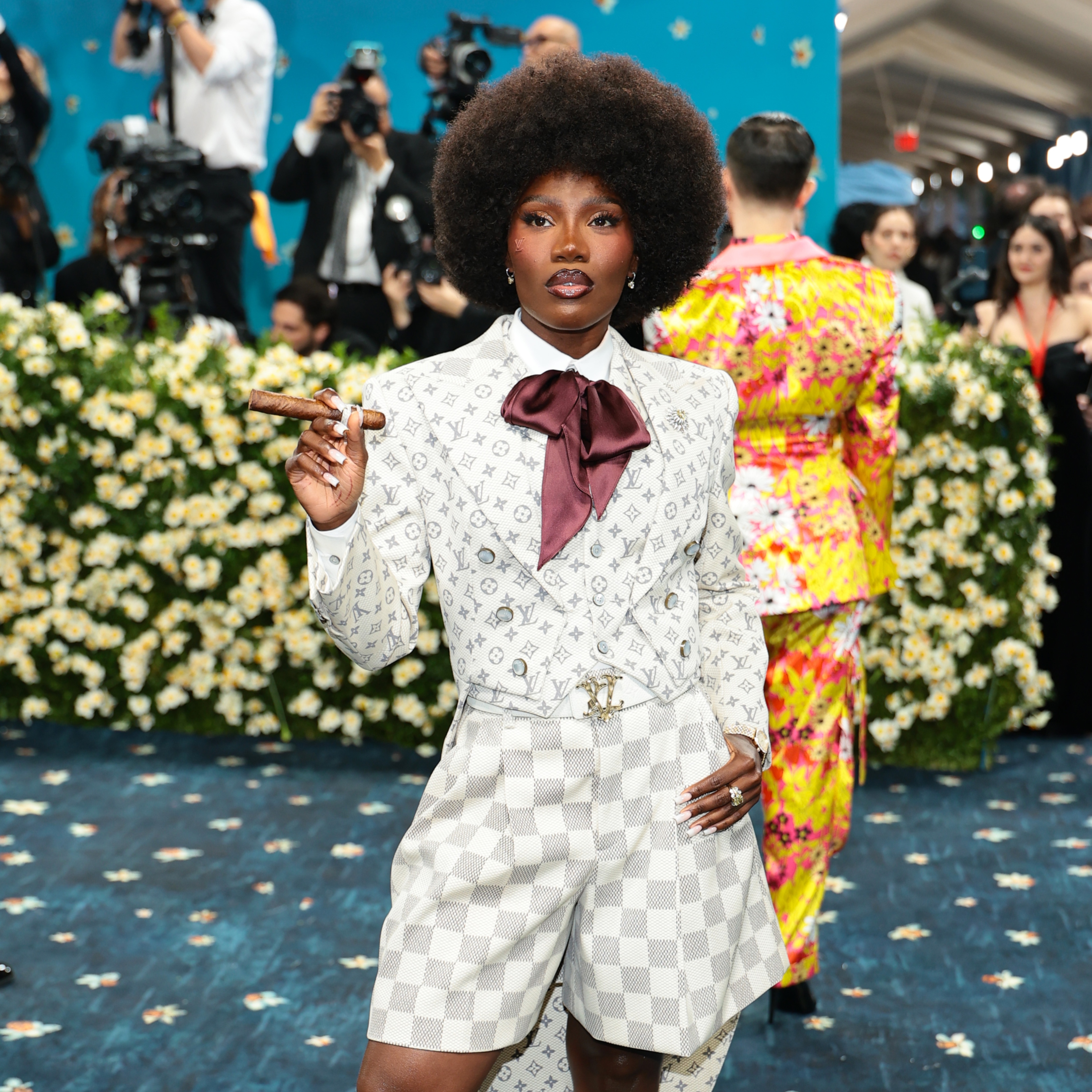 Doechii wearing Louis Vuitton at the 2025 Met Gala