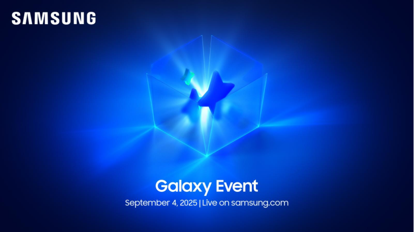 Samsung Galaxy Event September invitation.