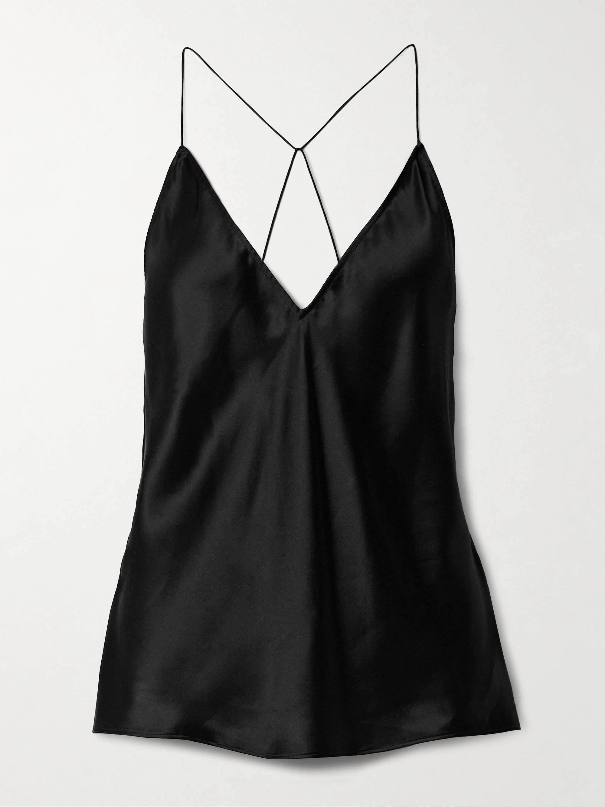 Emile Silk-Charmeuse Camisole