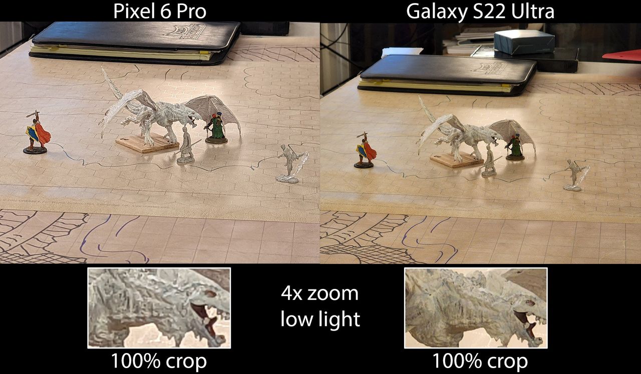 Galaxy S22 Ultra Vs Pixel 6 Pro 4x Tele