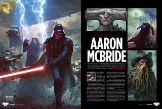 imaginefx issue 129 aaron mcbride star wars