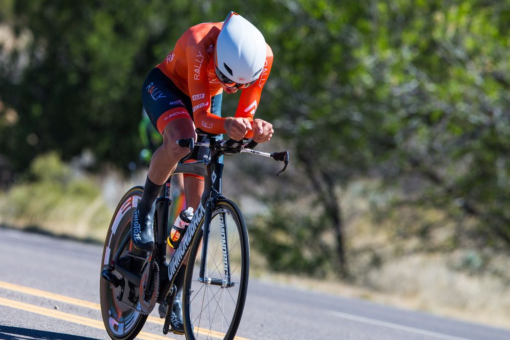 Kyle Murphy (Rally Cycling) during stage 3 of the Tour of The Gila