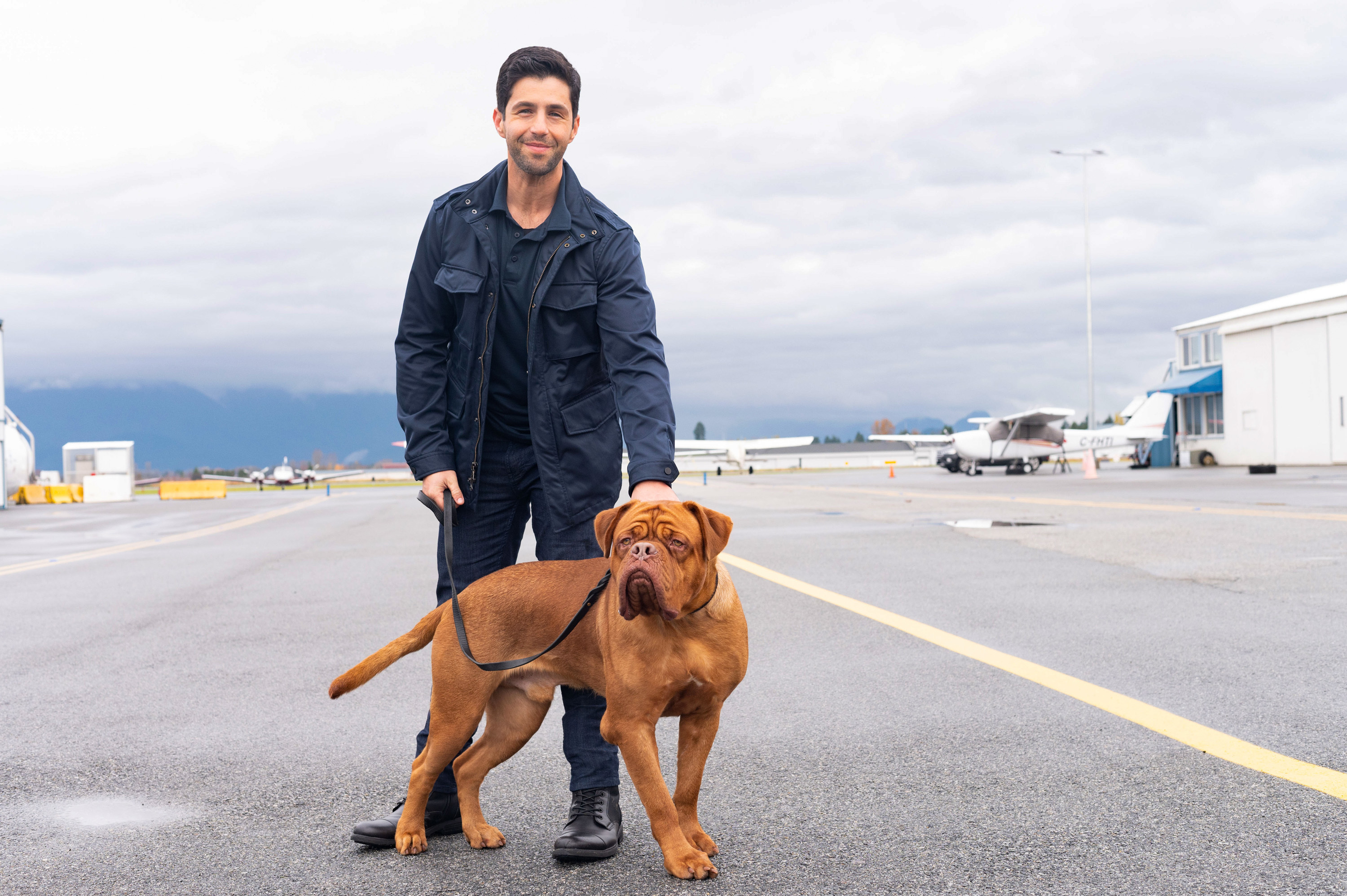Josh Peck as Scott Jr and dog Hooch in the follow up to the 1989 Tom Hanks film.