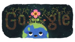 A Google Doodle celebrates the beginning of spring in the Southern Hemisphere.
